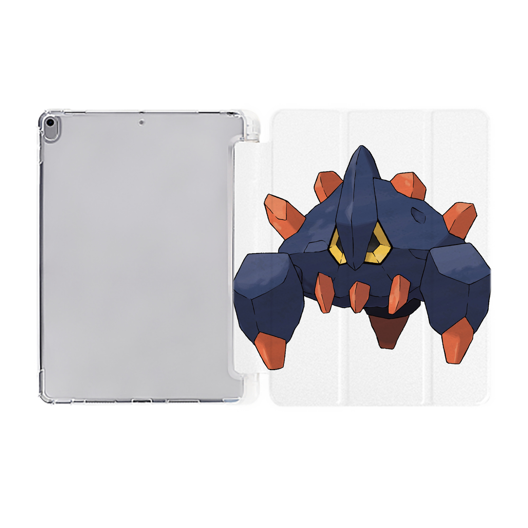 （画像用） ポケットモンスター Pokémon IPad ケース ペン収納付き 三つ折りスタンド PUレザー×シリコン 対応機種9.5/10.5/10.9インチ